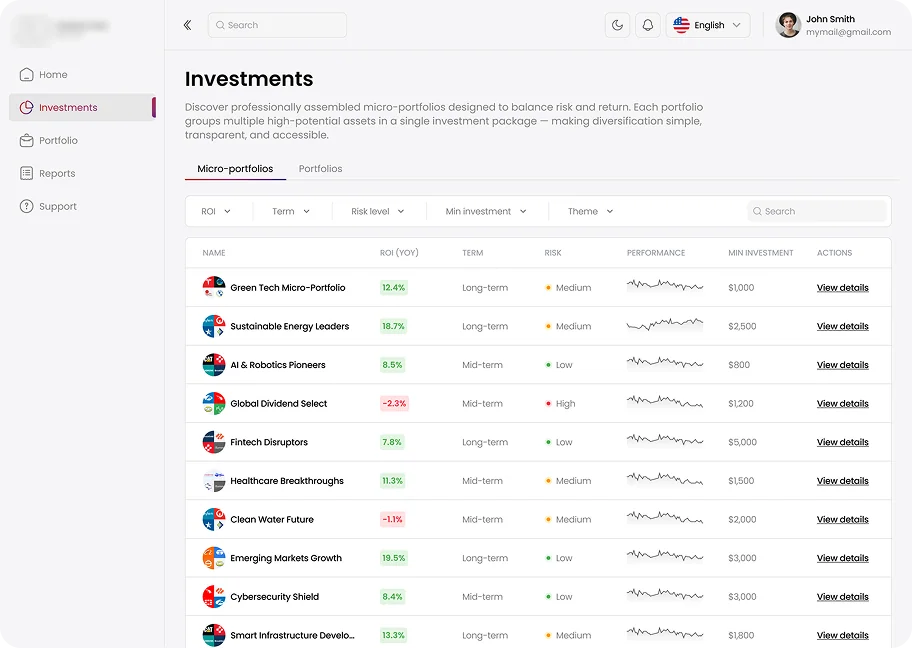 Portfolio Details
