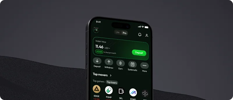 Trading App Mockup