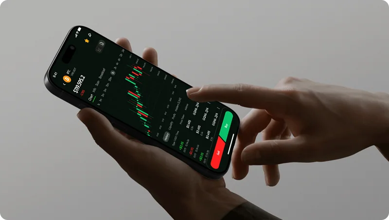 Trading App Mockup 4